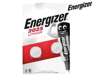 ENERGIZER® CR2025 COIN LITHIUM BATTERY (PACK 2)