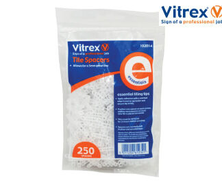 VITREX ESSENTIAL TILE SPACERS 5MM (PACK 250)