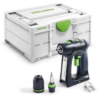FESTOOL CORDLESS DRILL C18-BASIC GB - IN SYSTAINER