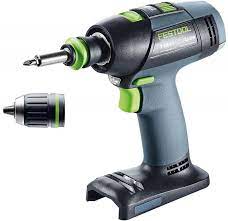 FESTOOL CORDLESS DRILL T18+3 -BASIC GB - IN SYSTAINER