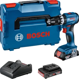 Bosch GSB 18V-45 (2x GBA 2.0Ah, GAL 18V-20, L-BOXX) BRUSHLESS 18V Combi