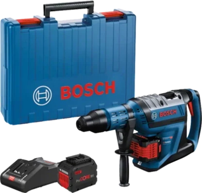 Bosch GBH 18V-45 C (2x ProCORE18V 12.0Ah, GAL 18V-160 C, carry case) + GCY 42 (CoMo) BITURBO BRUSHLESS 18V SDS-Max