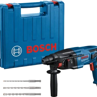 Bosch GBH 2-21 (230V) SDS-Plus + 3pcs SDS+ drill bit set (carry case)