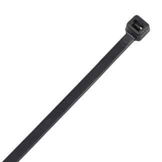 TIMCO CABLE TIES BLACK 4.8 X 200 - PACK OF 100