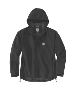 CARHARTT 104671 RAIN DEFENDER® RELAXED FIT LIGHTWEIGHT JACKET BLACK EXTRA  LARGE - Jackets & Coats - Isaac Lord