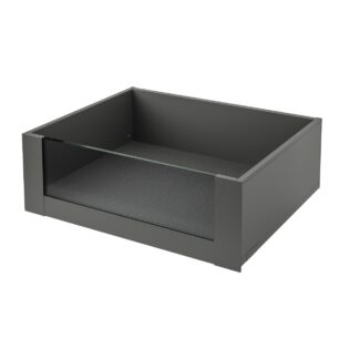 Legrabox C Height (177mm) Internal Drawer With Full Height Glass Orion Grey