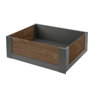Legrabox Free C Height (177mm) Internal Drawer With Full Height Walnut Orion Grey