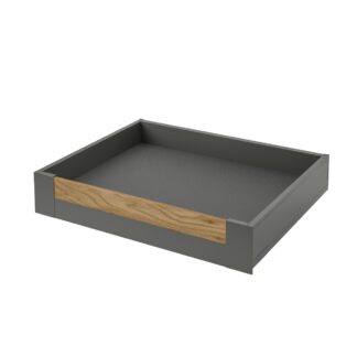 Legrabox M Height (90.5mm) Internal Drawer With Oak Front Orion Grey