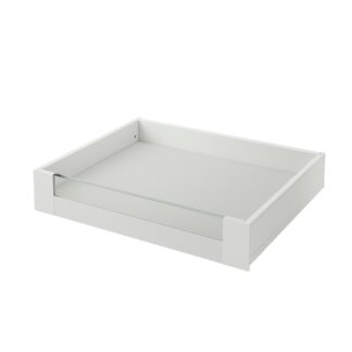 Legrabox M Height (90.5mm) Internal Drawer With Glass Front Silk White
