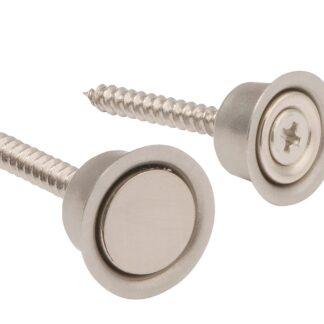 PRECISION CONCEALED MAGNETIC CATCH FOR 16MM - 30MM DOORS (1 SET - CLAM)