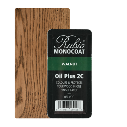 RUBIO OIL PLUS 2C COMP. A - WALNUT 6ML SAMPLE SACHET